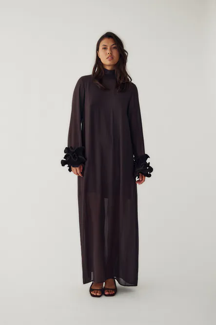Hovedbilde Latania Long Dress Chocolate