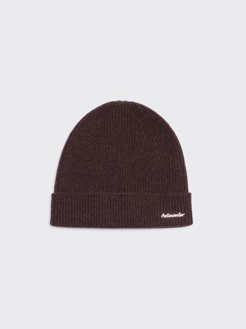 Hovedbilde Milli Wool Beanie Dark Brown 
