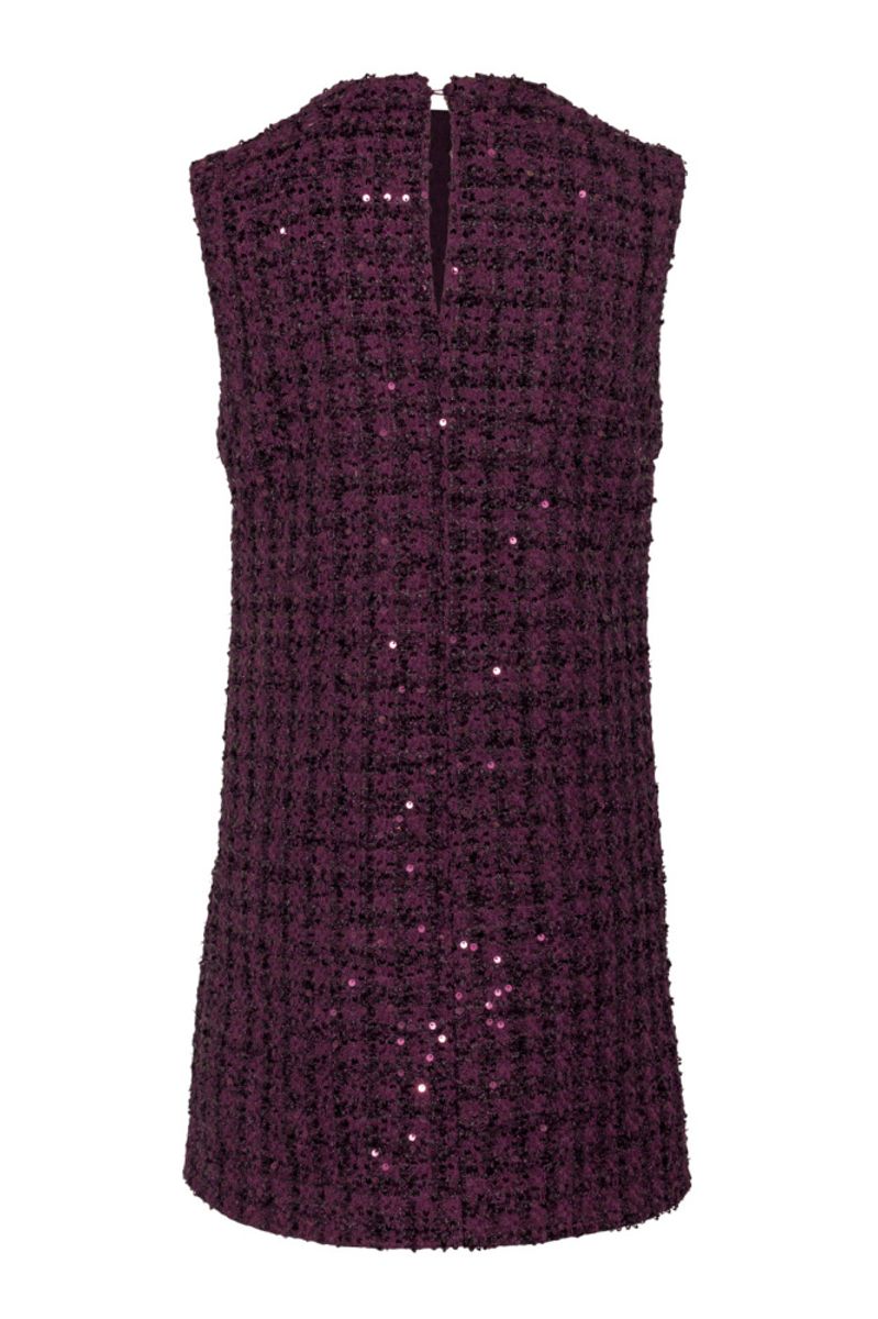 Avani Dress Burgundy 