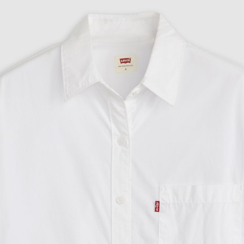 Harlie Boyfriend Shirt Bright White 