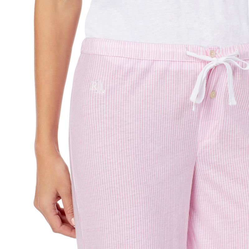 LRL Separate Long Pants Pink Stripe 