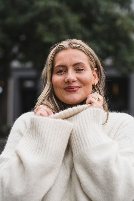 Noelle Sweater White Alyssum 
