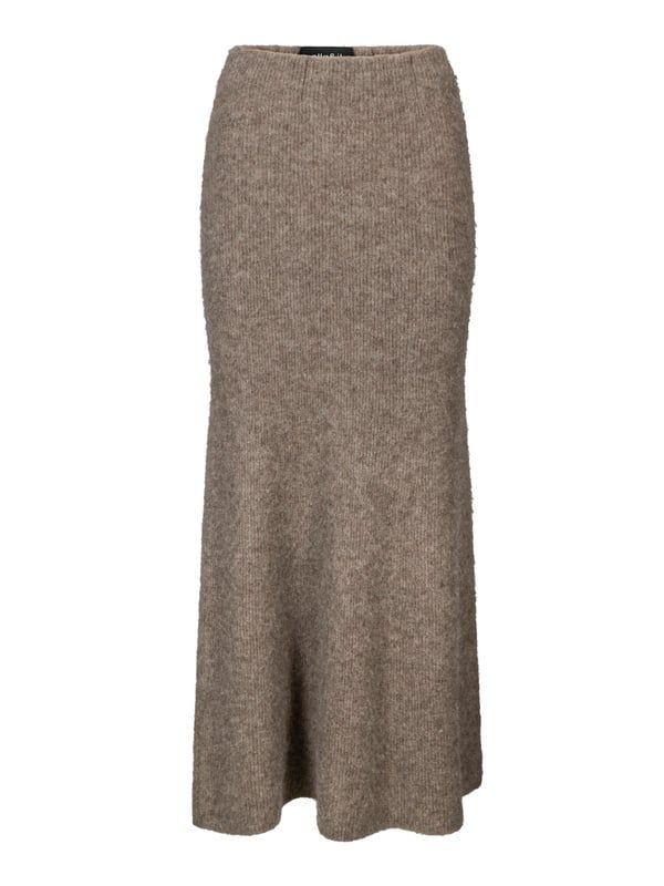 Marika Alpaca Skirt Walnut 