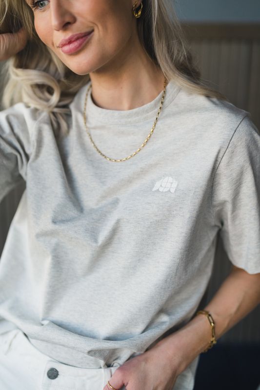 Eileen T-Shirt Gris Clair Chin 