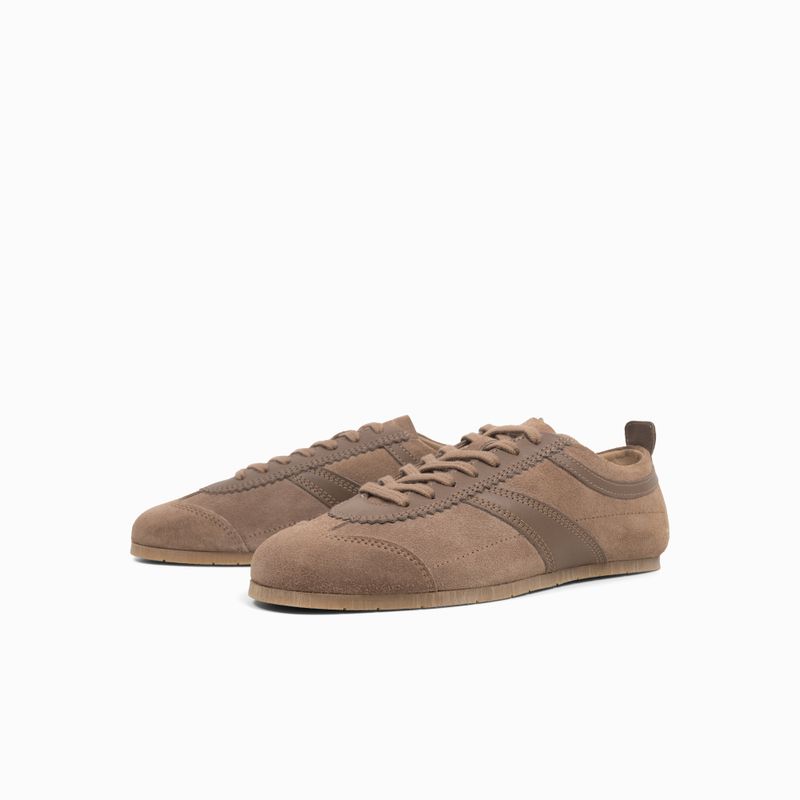 Shade Suede Leather Taupe 