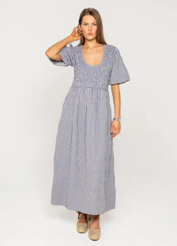 Rani Dress Misty Blue