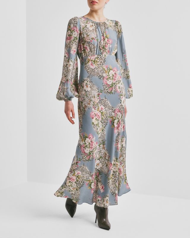Viscose Maxi Dress Wild Bloom 
