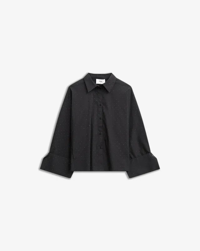 Atari Embellish Shirt Ink Black  