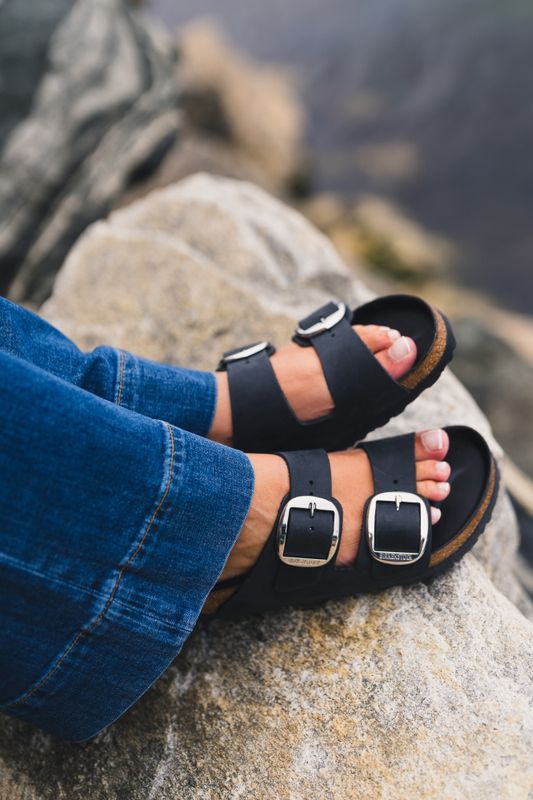 Arizona Big Buckle Leather Black 