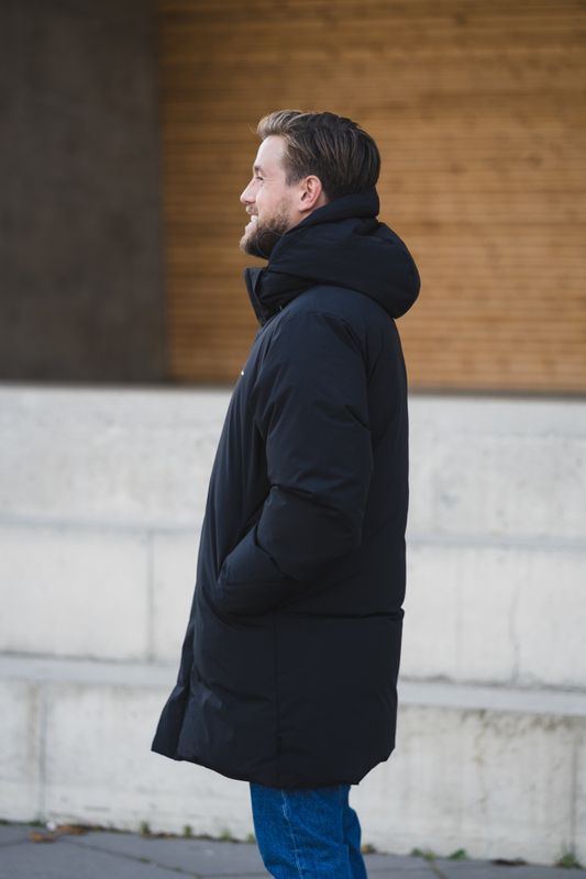 Lom Light Down Jacket Black 