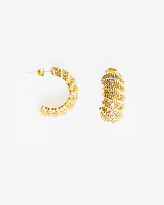 Hovedbilde Half Moon Earrings Gold 