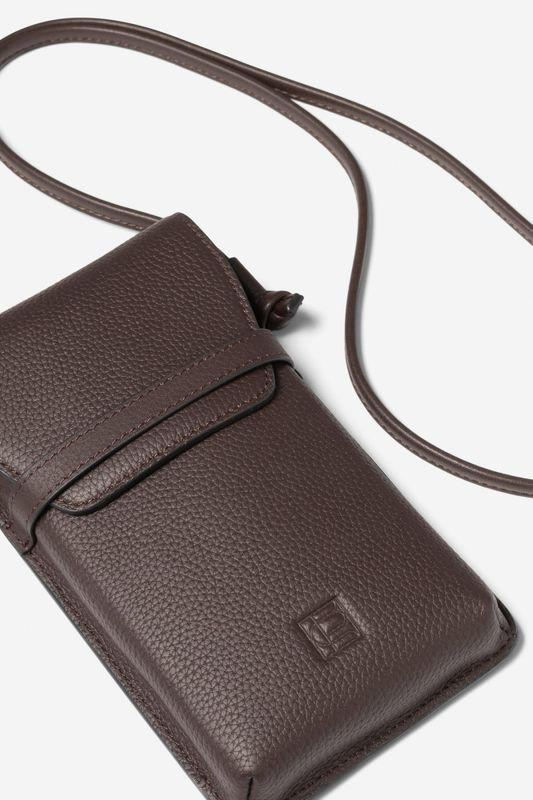 Mobile Pouch Dark Brown 