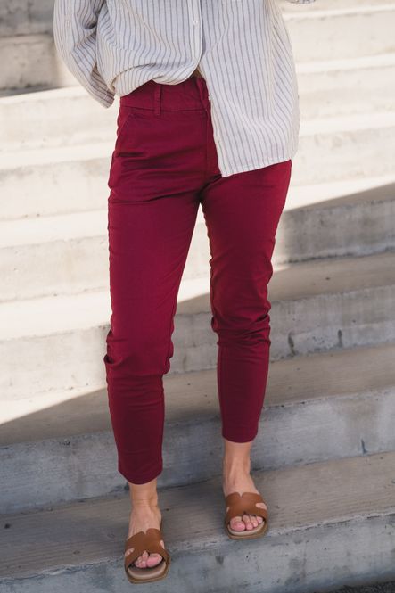 Hovedbilde Soffys Pants Burnt Russet 