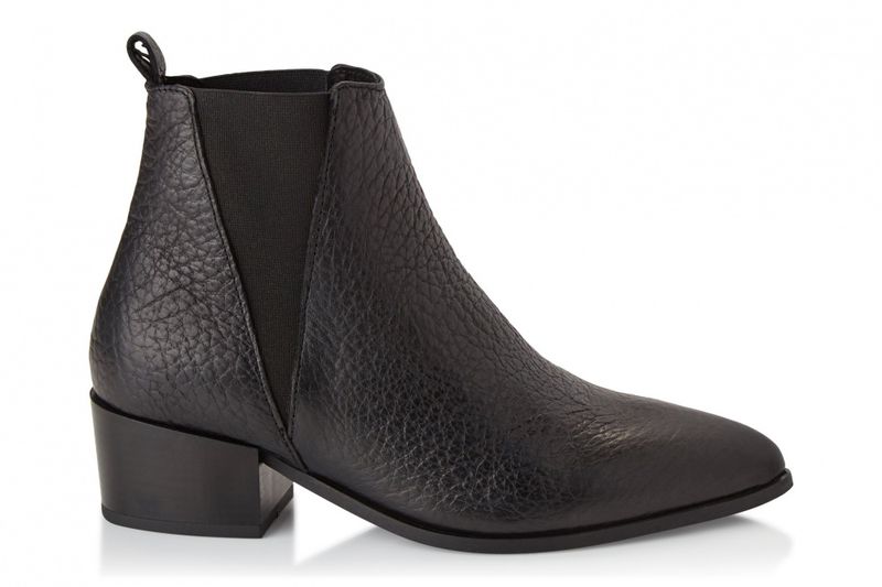 Karen Boots Black Structure