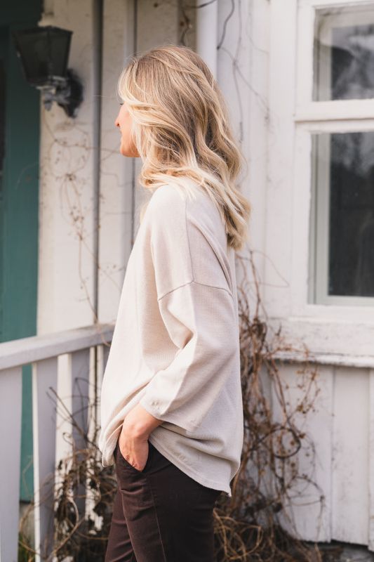Danu Pullover Natural Melange 