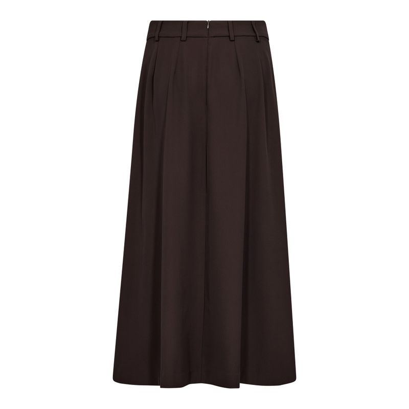 Alini Anya Pleat Skirt Dark Brown 