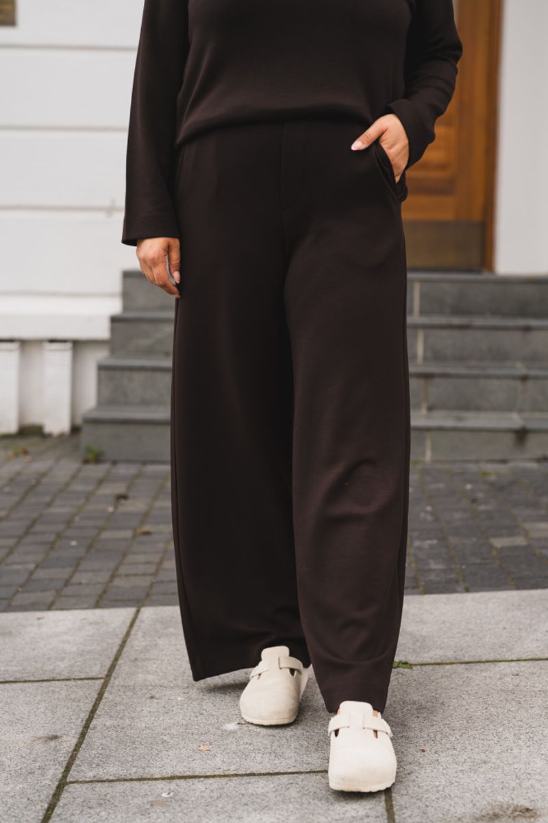 Gincette Pants Chocolate Brown