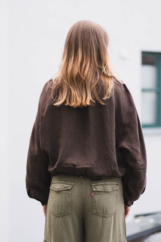 Brooke Blouse Cocoa Brown 