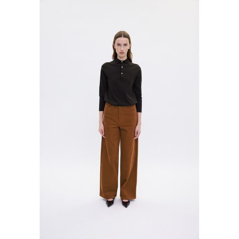 Abby 393 Corduroy Wengé Regular 