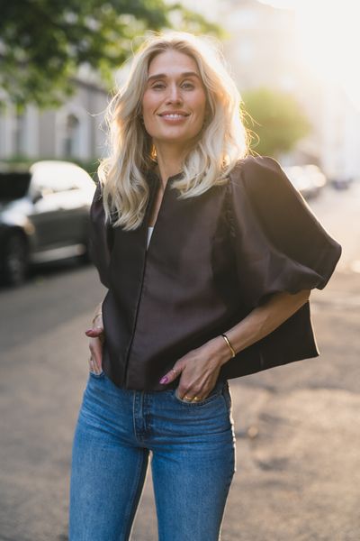 Hovedbilde Cleo Pouf Sleeve Blouse Chocolate