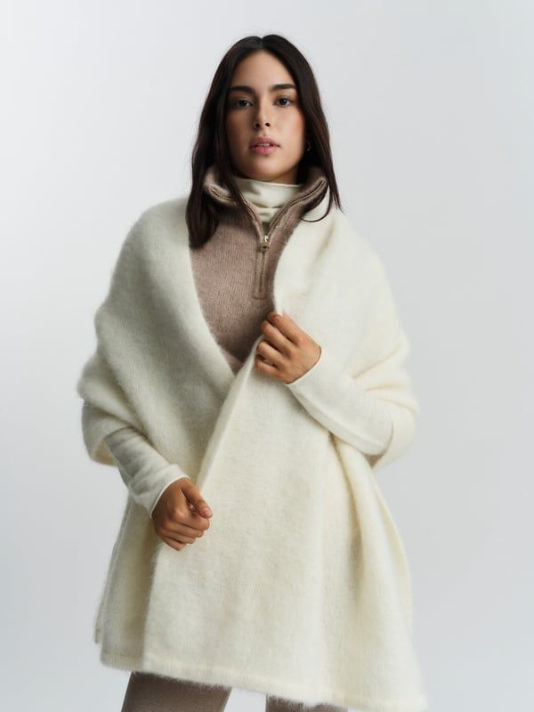 Belinda Chunky High Neck Hazel Beige 