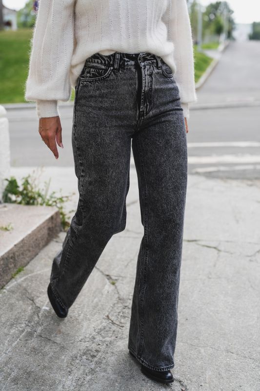 Reign Jeans Washed Black