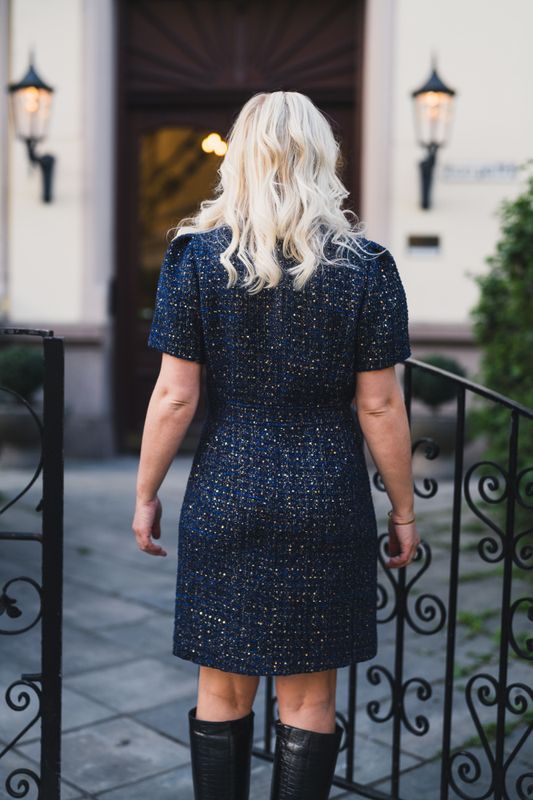 Stassie Mini Dress Navy 