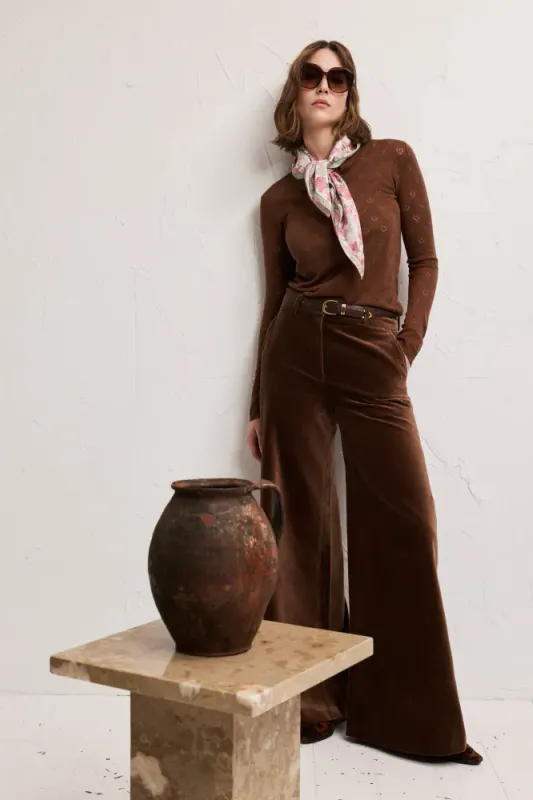 Madison Velvet Brown 