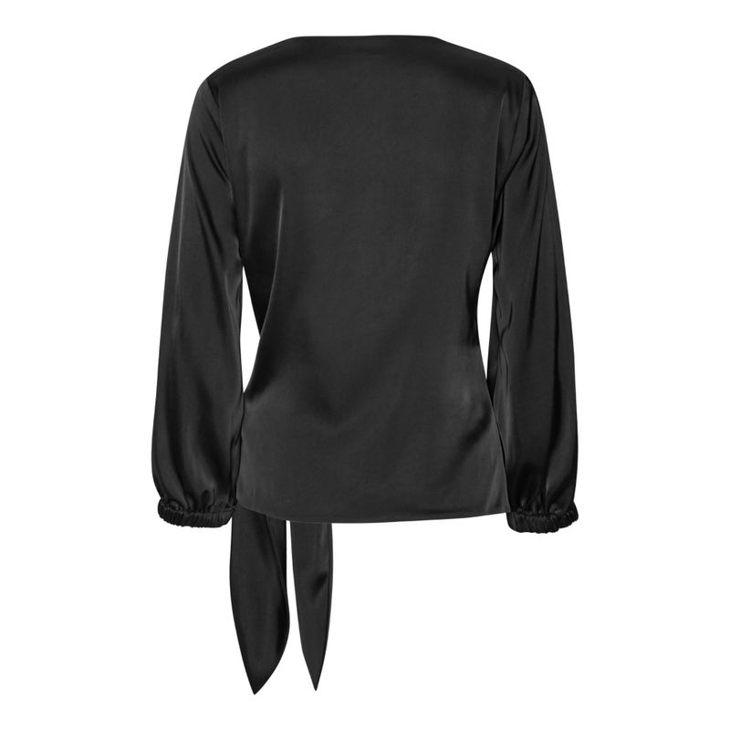 Elena Blouse Semi Rich Black 