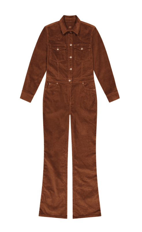 Western Jumpsuit Luxe Brown 