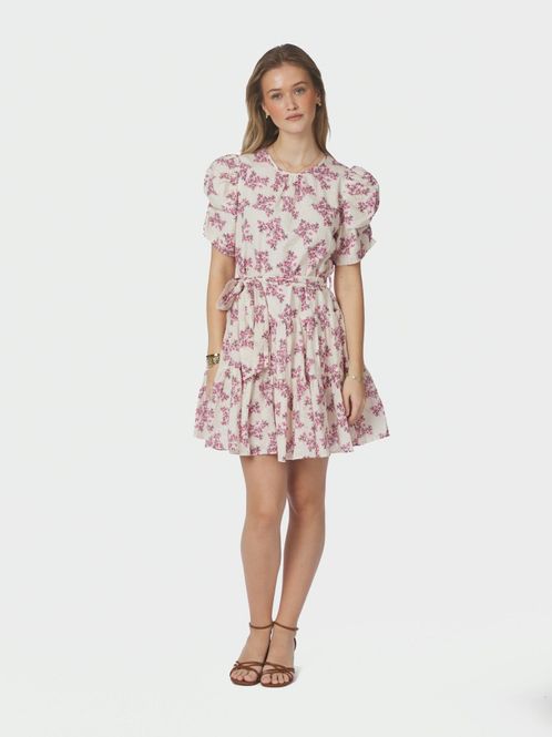 Hovedbilde Annitas Starling Flower Dress Fuchsia