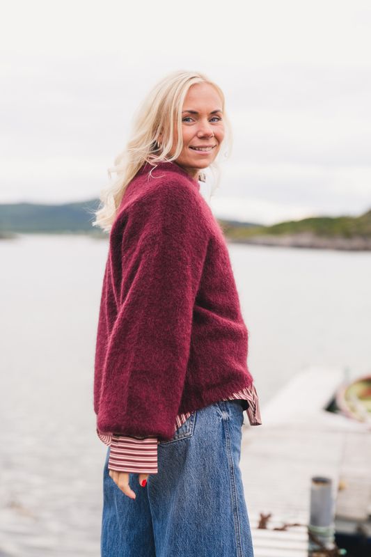 Thea Amalie Pullover Choco Truffle 