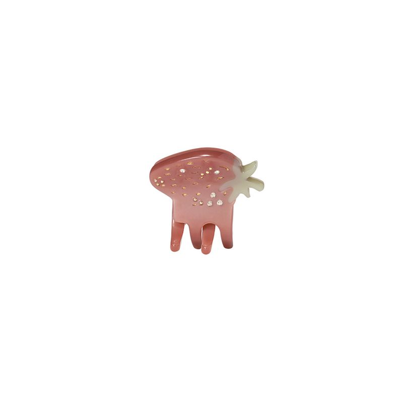 Small Strawberry Hairclaw Cranberry 