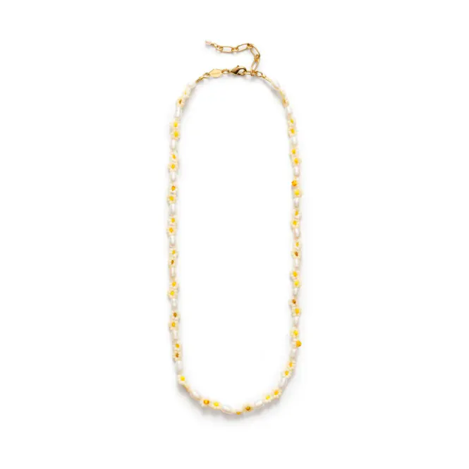 Hovedbilde Daisy Flower Necklace Gold 