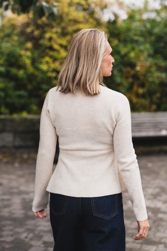 Carina Pullover Oatmeal Melange 