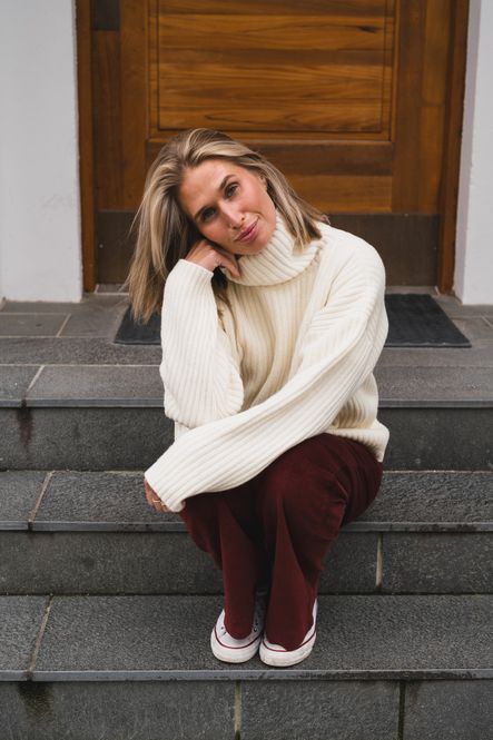 Hovedbilde Alba Ribbed Turtleneck Ecu 