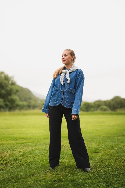 Caline Denim Jacket Blue Denim 