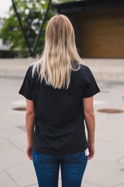 Hovedbilde Basic Cotton Jersey Banana Relaxed T-Shirt ...
