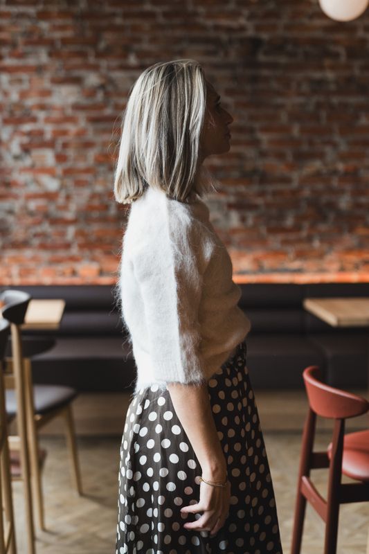 Hairy Knit Turtleneck Soft 
