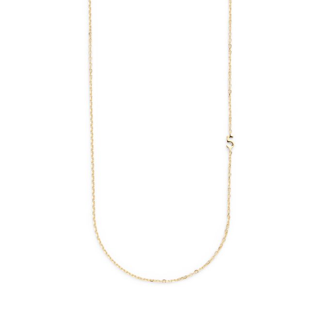 Hovedbilde Small Number Necklace Gold - 40L - 5