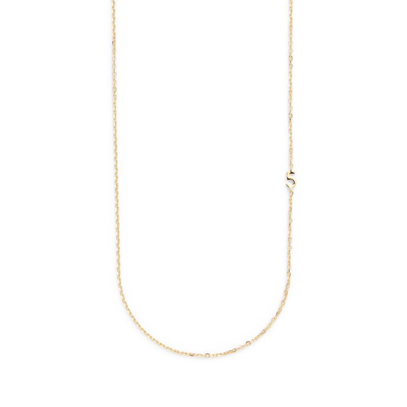 Small Number Necklace Gold - 40L - 5