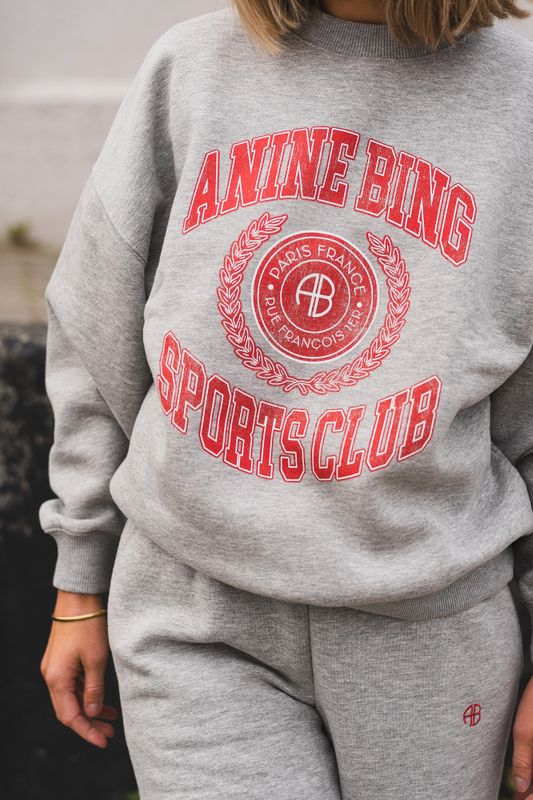 Miles Sweatshirt Collegiate Grey 