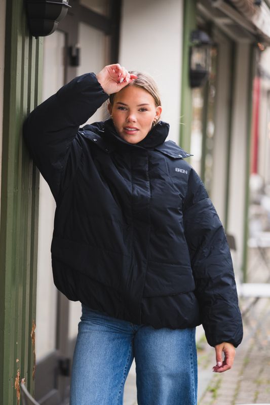 Regnskyll Bomber Jacket New Black 