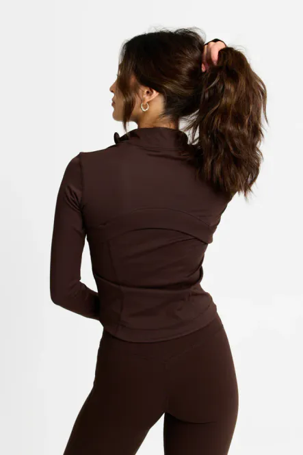 Hovedbilde Sculptluxe® Zip Jacket Espresso
