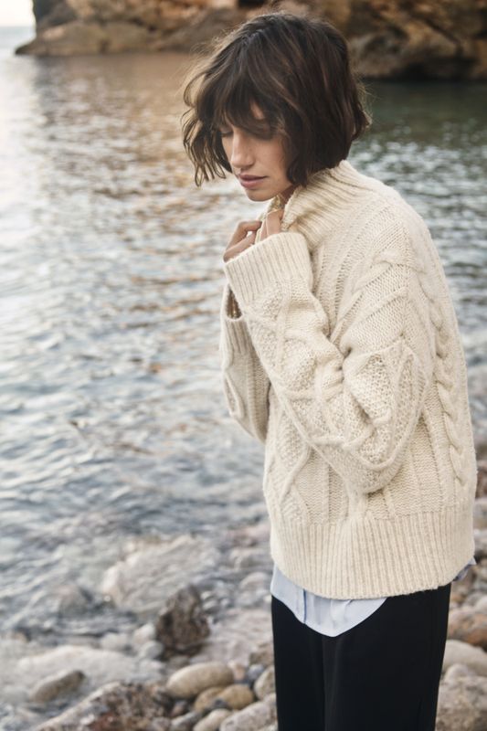 Channa Pullover Whitecap Melange 