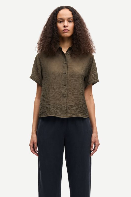 Saminna SS Shirt 15754 Deep Forest 