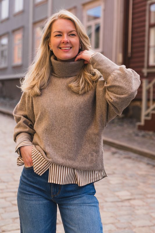 Aitana Sweater Beige Melange 
