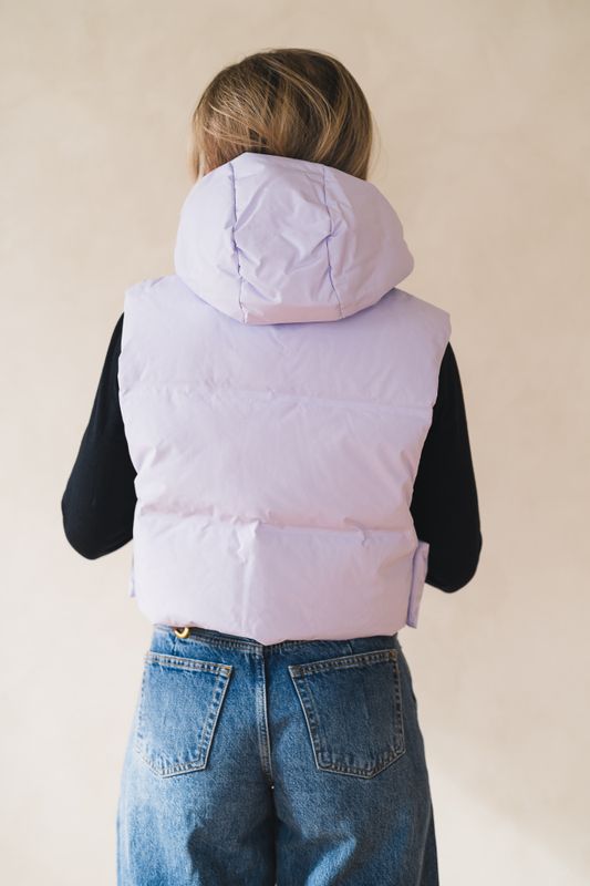 Sula Down Bib Lilac 