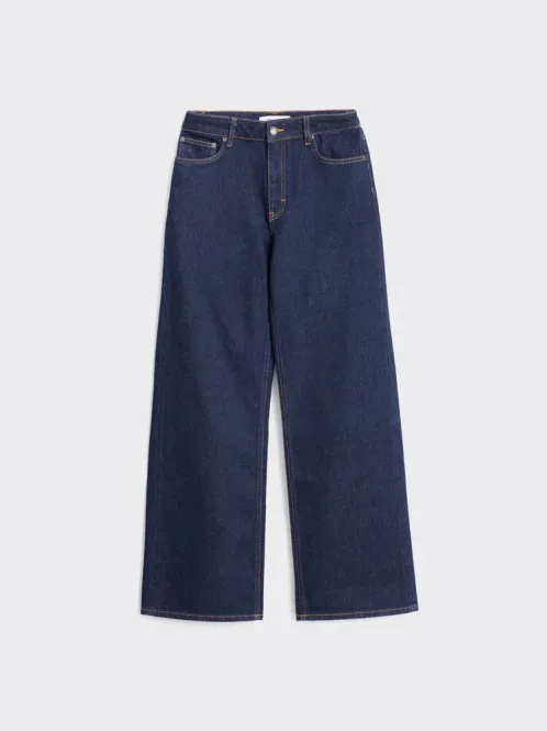 Hovedbilde Linden Wide Jeans Dark Blue 
