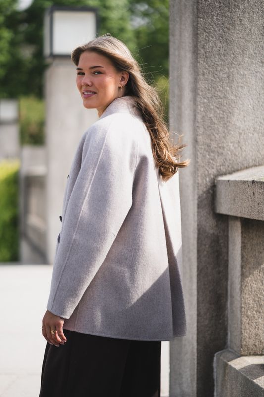 Magaret Jacket Greige Melange 